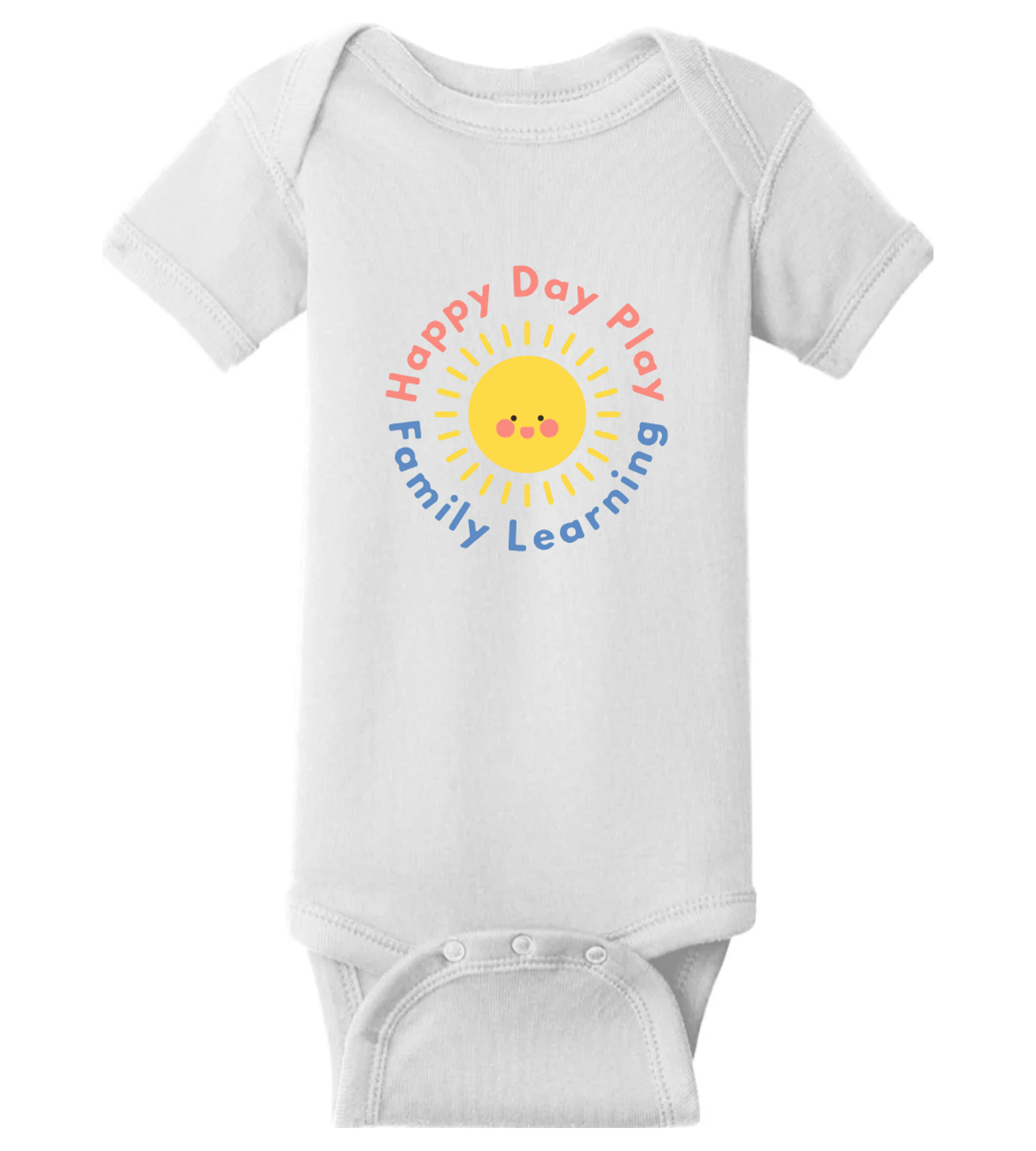 Rabbit Skins Infant Short Sleeve Baby Rib Bodysuit